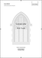 Locus Iste SATB choral sheet music cover